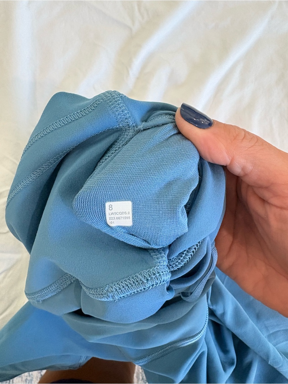 lululemon athletica Light Blue Leggings size 8 like new